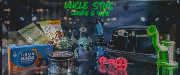 We carry all the newest, latest and best smoking products and accessories!