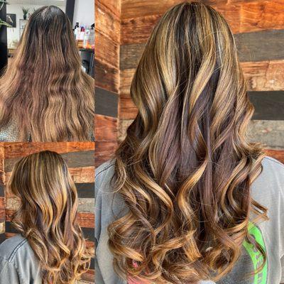 Warm Balayage by Marisol Perez