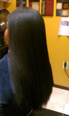 Brazilian Blowout after picture