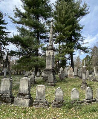 The Hunt-Morgan family plot.