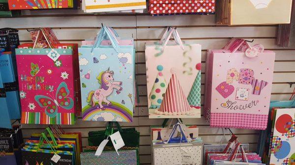 Gift bags and gift cards for every occasion at low prices!