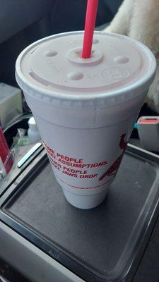 That 40 Oz. HULKKKKKKKKK from the king!  I tried other places but I always end up with the best, smoothie king!