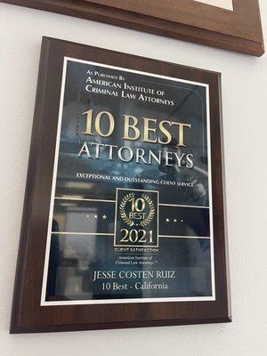 10 Best Criminal Law Attorneys in California