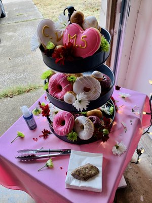 Donut Wedding Cake