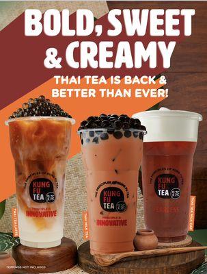 New Thai Tea is finally here!!