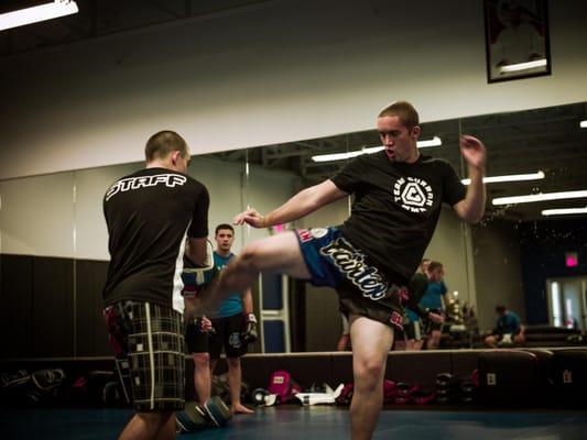 Train Muay Thai Kickboxing at Team Curran MMA