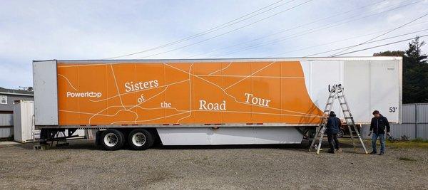 Sisters of the Road (SotR) traveling art gallery, sponsored by UF