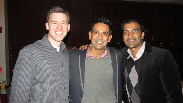 Dr. Wardell, Dr. Patel and Dr. Shah