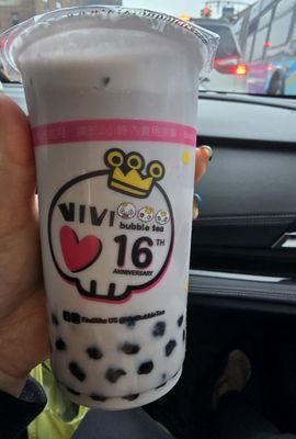 Taro Milk Tea w. Tapioca