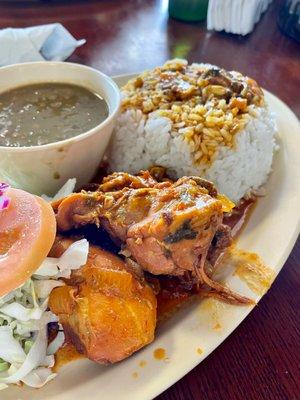 Pollo guisado from the buffet