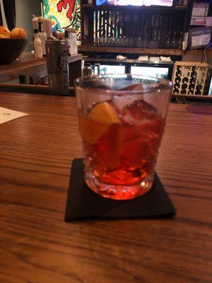 Negroni. Great bar!