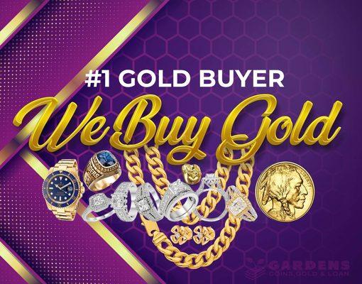 We Buy Gold Jewelry! Top Dollar Paid for Gold & Diamonds!