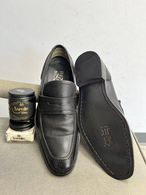 faragamo's resoled with JR soles