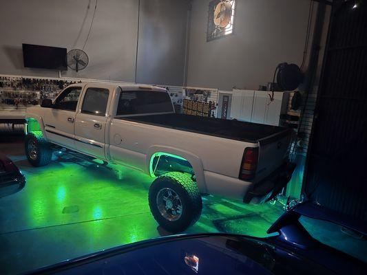 Led under glow lighting for all makes and models