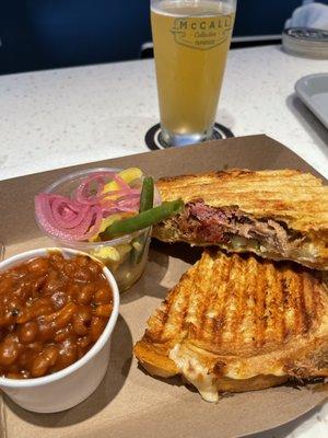 Pulled pork panini