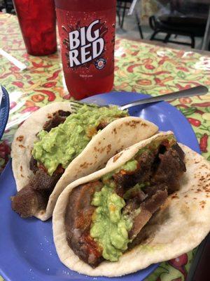 Pork carnitas tacos