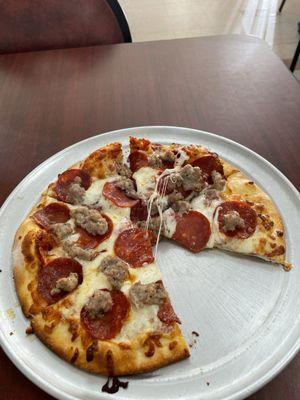 Pepperoni and Sausage