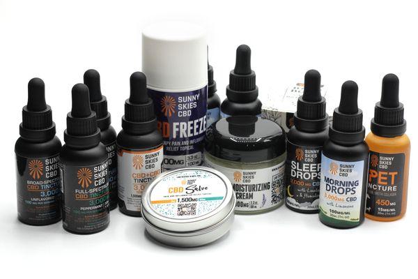 Best price on CBD products. Tinctures, Salves, Oils, Drops, Freezes