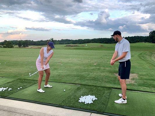 Golf Lessons at Lonnie Poole Golf Course