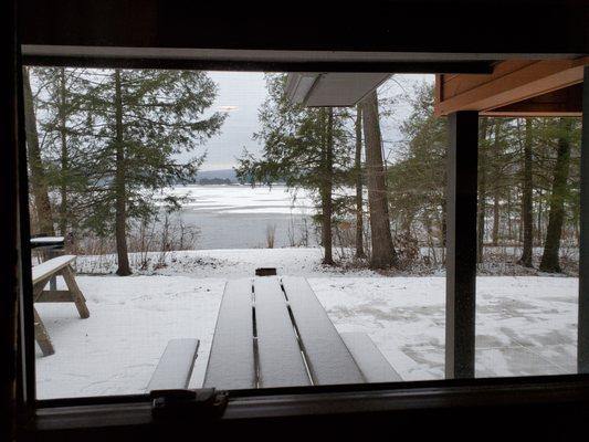 Glendale Lake from Cabin #1