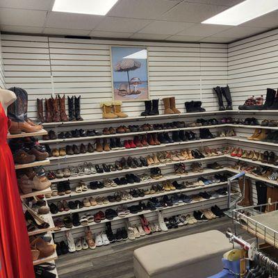 New shoe room