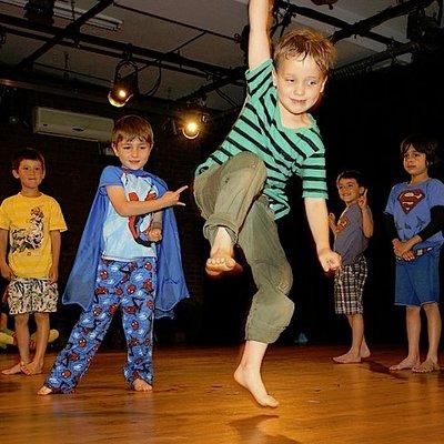 Action Heroes: BOYS ONLY Dance Class:  A high energy, creative dance for boys only, incorporating imagination, music, props, storie