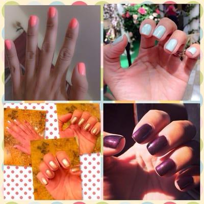 Spring /Summer. Winter. Fall  nail pampering