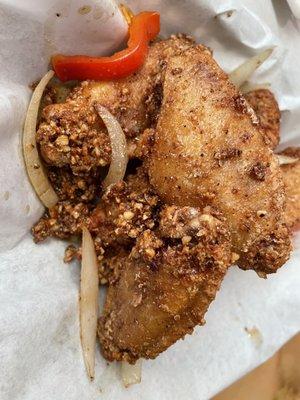 A6. Salt And Pepper Chicken Wings --- the best things I've ever eaten in my life!! You must try!!!