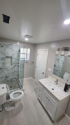 Bathroom remodeling