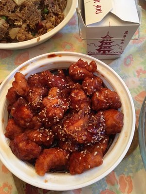 Sesame chicken