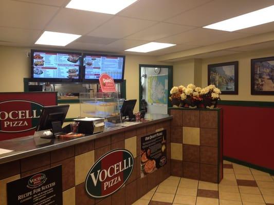 New lobby at Vocelli Pizza Pasadena!