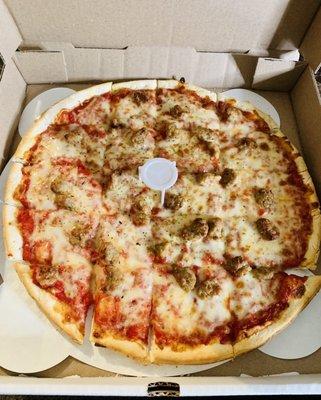 Sausage & 16" Cheese Pizza