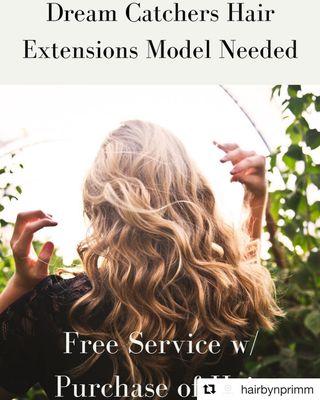 Hair Model Needed .. free service with purchase of Hair call 678-202-4846 ask for Nikole