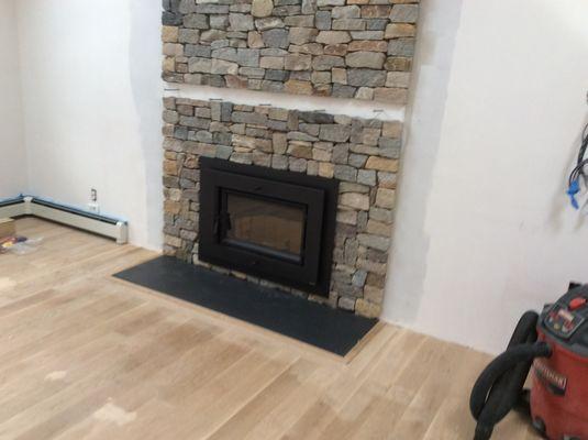 Fireplace X Large Flush Wood Insert!