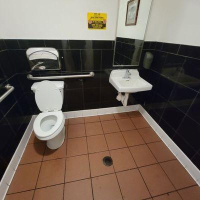 Wheelchair accessible bathrooms