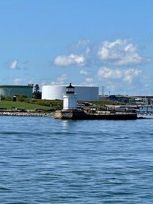 We saw several different light houses from all angles!