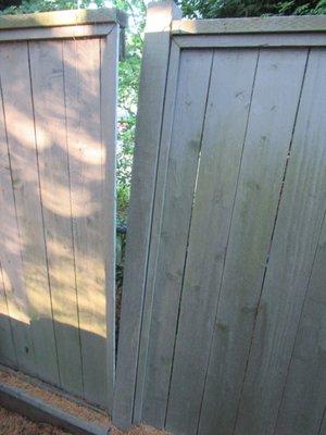 fence repair separation