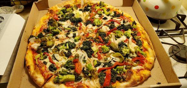 The amazing vegetarian pie...