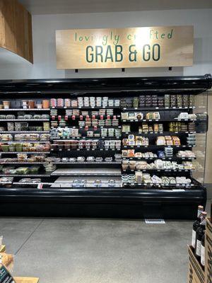 7/25/24 Grab n go section, salads, cheeses, baked goods, sandwiches etc