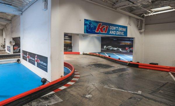 Our indoor track is professionally designed to challenge both first-timers and karting veterans alike