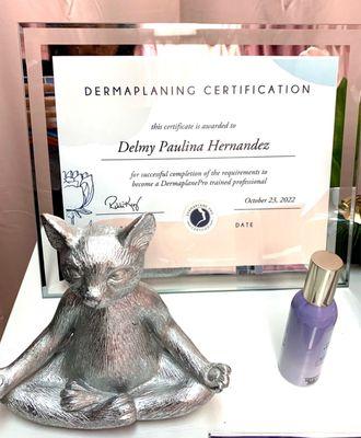 Certification for Dermaplaning