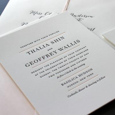 Letterpress Invitations