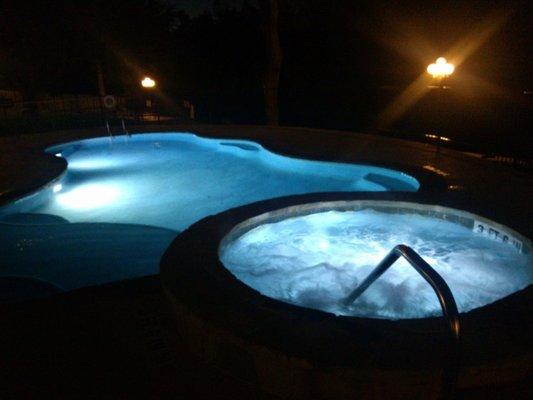 Winter Texans love our hot tub!