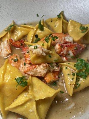 Lobster Filled Pasta