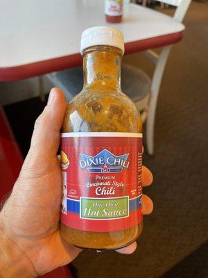 It's hot, but it's more like salsa.