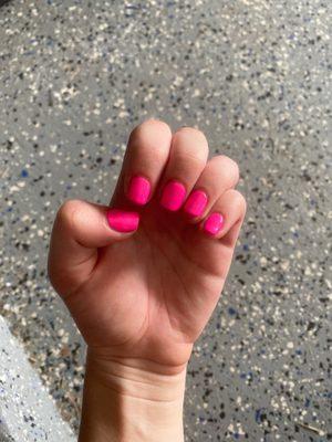 Gel manicure