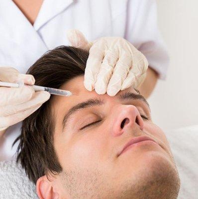 More men than ever are opting for injectables to treat fine lines and wrinkles.