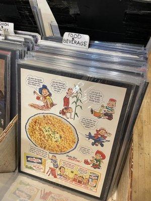 vintage food & beverage prints