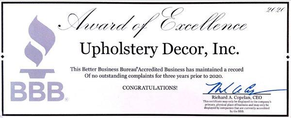 Upholstery Decor Inc