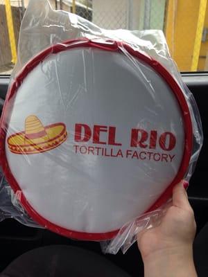 Free tortilla warmer !